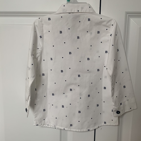 Baby button down cotton shirt 18M - Picture 4 of 6